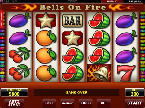 Игровой автомат Bells on Fire  играть бесплатно